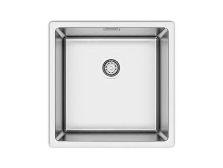 Кухонная мойка Ukinox Techno TEB400.400 -GT10P 40х40 цвет нержавеющая сталь поверхность брашированная