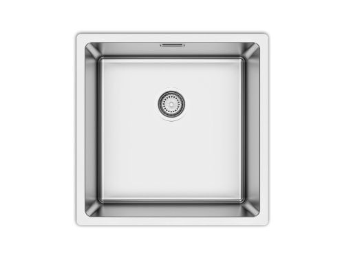 Кухонная мойка Ukinox Techno TEB400.400 -GT10P 40х40 цвет нержавеющая сталь поверхность брашированная - фото 2