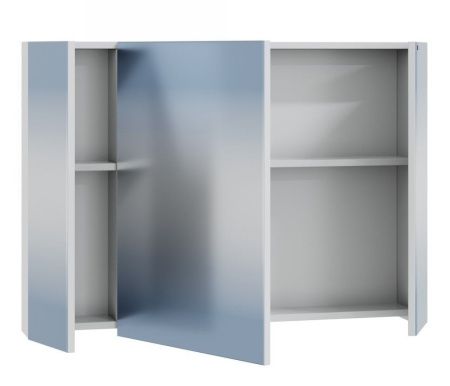 Зеркало-шкаф СанТа Аврора 700349 90х70 подвесной цвет белый