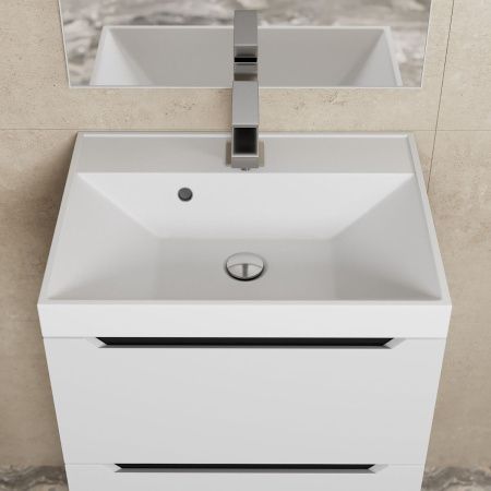 Тумба под раковину Uperwood Tanos 2930205149 50х30 подвесная цвет белый