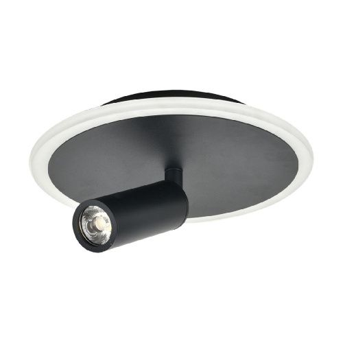 Настенно-потолочный светильник Escada 20046led 20046SMA/01LED BK - фото 3