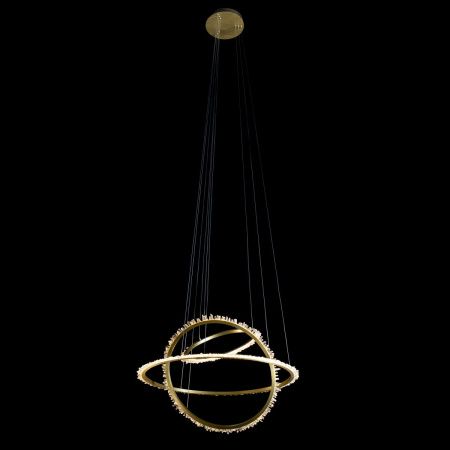 Светильник подвесной Delight Collection Quartz Halo (Куартз Хало) MD20020154-3A satin gold