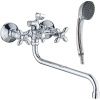 Смеситель для ванны и душа Haiba HB2227 настенный хром