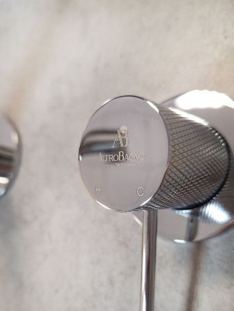 Смеситель для раковины AltroBagno Intento AltroBagnoIntento010502Cr встраиваемый в стену хром