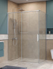 Душевой уголок BelBagno SOFT CLOSE-1 SOFT_CLOSE-1-AH-1-140/100-C-Cr 140х100 стекло прозрачное профиль хром без поддона