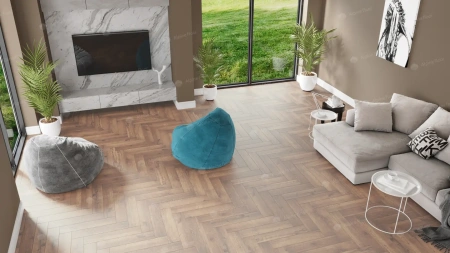 SPC ламинат Alpine Floor Parquet Premium ECO 19-2 MC Дуб Royal толщина 0.8 см 43 класс 600х125