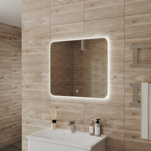 Зеркало в ванную Teymi Solli Oreol T20226S 80х70 - фото 5