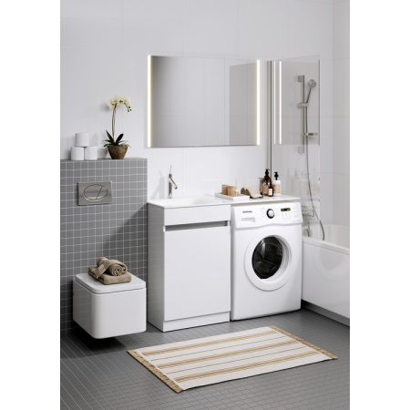 Зеркало в ванную Aqwella Y SM0210 100х70 цвет белый