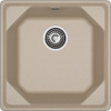 Кухонная мойка Granfest Unique U-500 песочный 50х50 цвет бежевый поверхность матовая