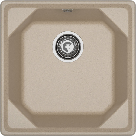 Кухонная мойка Granfest Unique U-500 песочный 50х50 цвет бежевый поверхность матовая