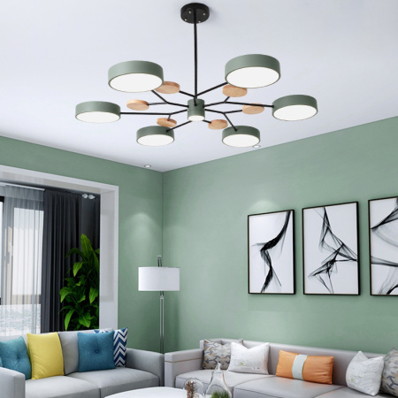 Люстра на штанге ImperiumLoft Meade (Меаде) 207858-26