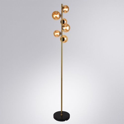 Торшер Arte Lamp Gemini (Гемини) A2243PN-6PB - фото 3