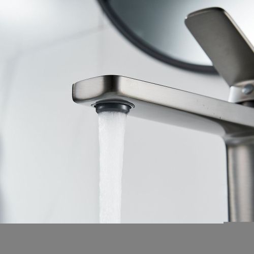 Смеситель для раковины Shevanik S9911T на столешницу оружейная сталь - фото 5