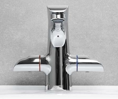 Смеситель Wasserkraft Lossa 1200 1203 на раковину хром