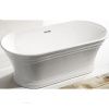 Ванна акриловая BelBagno BB402-1700-790 170х80 отдельностоящая овальная с ножками