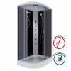 Душевая кабина Niagara Classic 35121433RF 120х80 асимметричная с крышей ориентация правая