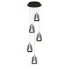 Светильник потолочный Delight Collection MD24001011-5A black/smoky