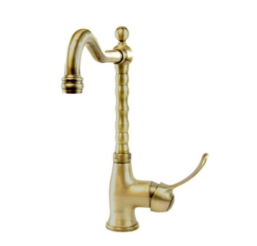 Смеситель Webert Aurora AU831802065 на раковину бронза - фото 4