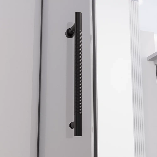 Душевая дверь Veconi Premium Alassio AL-120-00-B-C4 120х200 стекло прозрачное профиль черный - фото 2