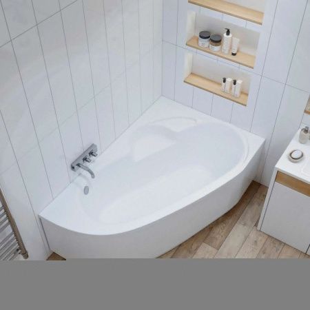 Ванна акриловая Lavinia Boho Bell Pro 3702170L 170х110 встраиваемая асимметричная без каркаса