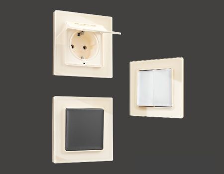 Рамка трехместная Ambrella Volt Platos (Платос) AF330303