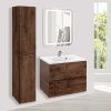 Тумба под раковину Vincea Mia VMC-2MA650RW 60х50 подвесная цвет коричневый