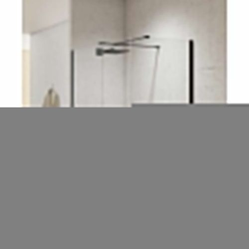 Душевой уголок New Trendy NEW MODUS Black EXK-5639 150х100 стекло прозрачное профиль черный без поддона - фото 2