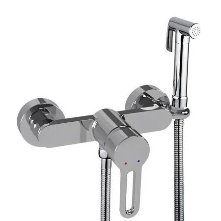Гигиенический душ со смесителем Shevanik S8105-1 хром