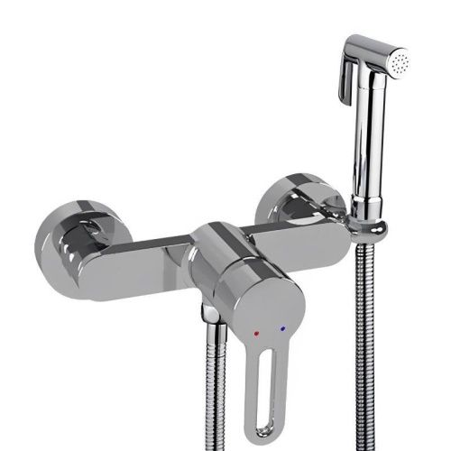 Гигиенический душ со смесителем Shevanik S8105-1 хром - фото 2