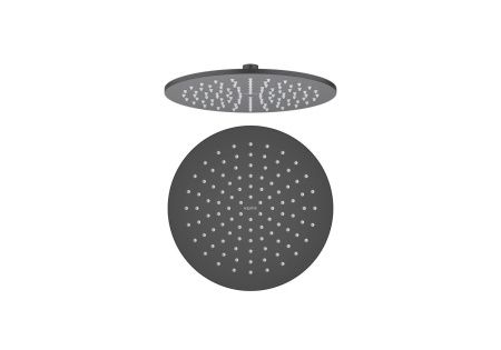 Верхний душ Aquatek AQ2077MB 25х25 черный