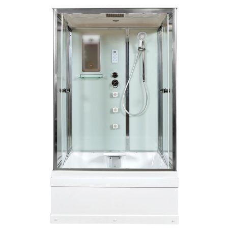 Душевая кабина AvaCan V1245 120х90 прямоугольная с крышей ориентация универсальная