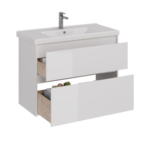 Тумба под раковину LeMark Combi LM03C100T 96х45х65 напольная/подвесная цвет белый - фото 2 Тумба под раковину LeMark Combi LM03C100T 96х45х65 напольная/подвесная цвет белый - фото 2