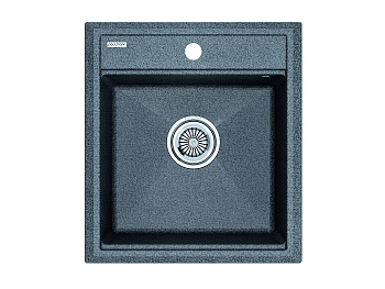Кухонная мойка Paulmark STEPIA 45 PM114651-DG 46х51 цвет графит