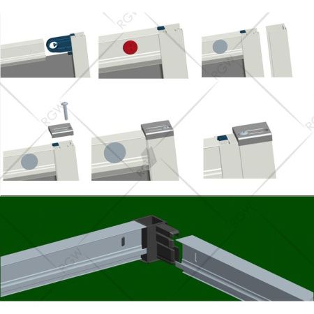 Душевой уголок RGW Classic 32094490-11 100х90 стекло прозрачное профиль хром без поддона