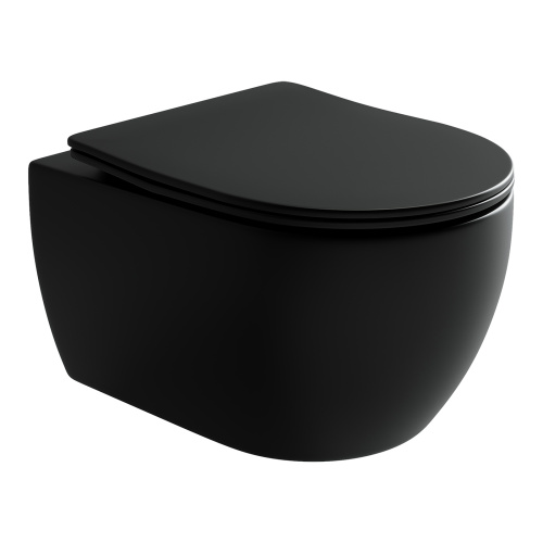 Унитаз Ceramica Nova PLAY CN3001MB подвесной - фото 2