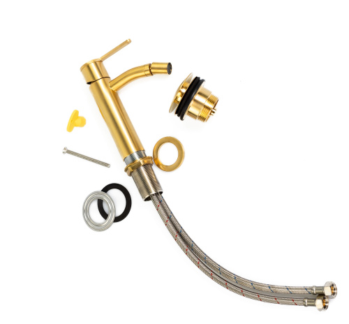 Смеситель Emmevi Filobrass 85004/ORS на биде золото брашированное - фото 4 Смеситель Emmevi Filobrass 85004/ORS на биде золото брашированное - фото 4