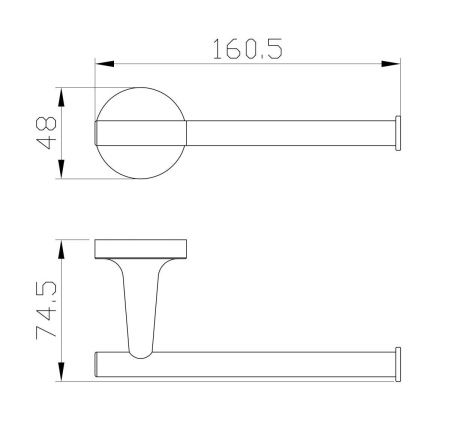 Бумагодержатель Wonzon & Woghand Simple WW-6516