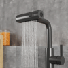 Смеситель для кухни Rush Tinos TI3732-18Grey на столешницу графит