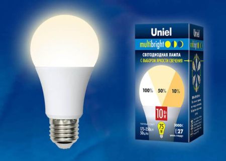 Лампа светодиодная Uniel LED-M88 LED-M88-100W/DW/E27/FR ALV01WH картон