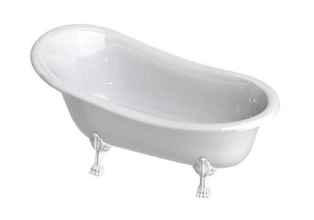 Ванна из литьевго мрамора Astra-Form Роксбург 01010032 170х80 отдельностоящая овальная с ножками