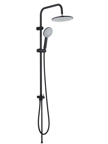 Душевая стойка Agger Breeze A0193544 настенная цвет черный - фото 2