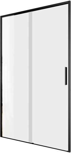 Душевая дверь Aquanet Pleasure Evo AE65-N110-BT 110х190 стекло прозрачное профиль черный - фото 3
