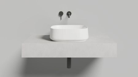 Раковина из искусственного камня S-Sense Salini ORIENTE 1109102MF 50х40 накладная цвет мультиколор