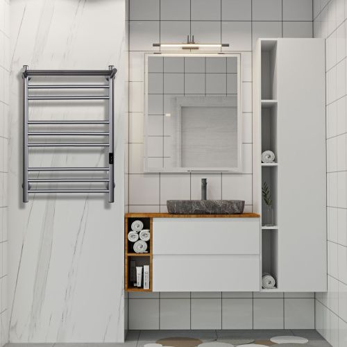 Полотенцесушитель Indigo Line Trinity LСLTE80-50PGFMRt 53х80 электрический графит - фото 5