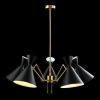 Люстра подвесная Crystal Lux Joven (Джовен) Joven SP5 Gold/Black