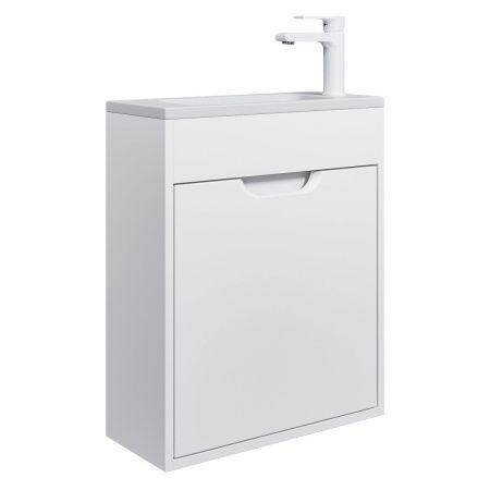 Тумба под раковину Uperwood Modul 2930205358 50х20 подвесная цвет белый