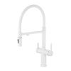 Смеситель для кухни Rose R458C на мойку белый