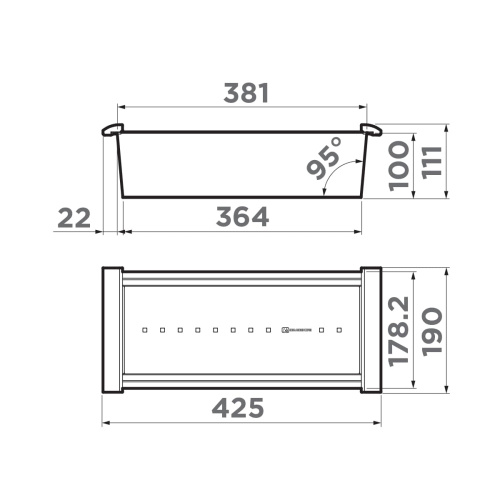 Коландер Omoikiri CO-02-LG 4999003 - фото 2
