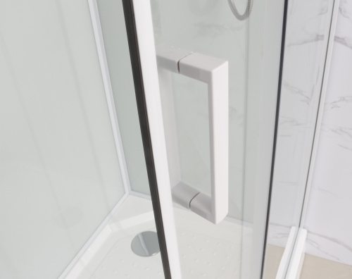 Душевая кабина Frank 133009 100х100 с крышей ориентация универсальная - фото 3