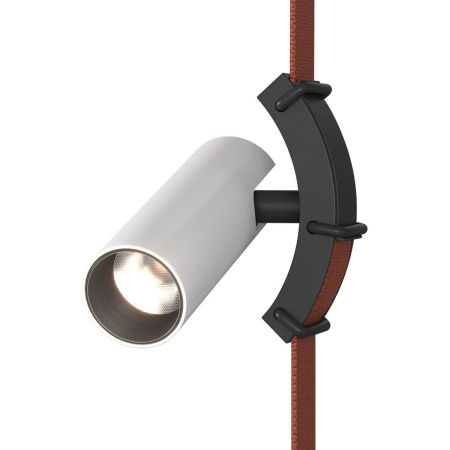 Трековый однофазный светильник Denkirs Belty spot (Белты спот) DK5546-BW+BK